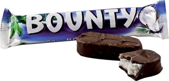 Bounty Chocolat au Noix de Coco 57 G