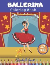 Ballerina Coloring Book: Ballerina Coloring Book