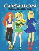 Fashion Coloring Book For Girls