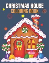 Christmas House Coloring Book