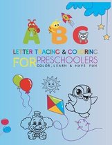 letter tracing and coloring for preschoolers