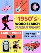 1950's Word Searches Puzzle Book