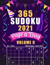 365 Sudoku 2021 Page a Day Volume 9