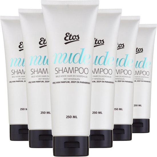trog Ga lekker liggen Hou op Etos Shampoo - voor gevoelige huid - geen parabenen - 6 x 250 ml | bol.com