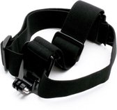 Shop4 - GoPro HERO9 Black Hoofdband - Elastisch Zwart