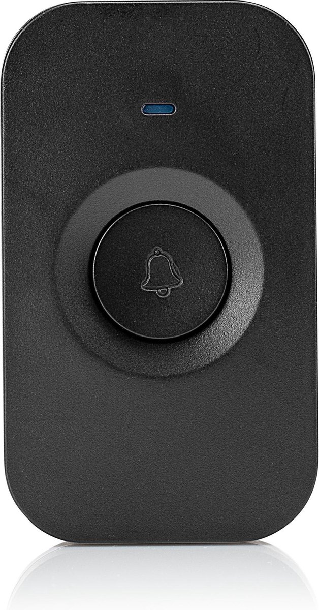 SEC24 DB706B Draadloze Deurbel set met 2 Ontvangers zwart - Regelbaar Volume - 52x Melodie - Knipper LED - Zwart — afbeelding 3