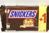 Snickers chocolade repen 17x250 gram pack- 4+1 gratis- 85 stuks