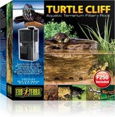 Exo Terra turtle cliff terrarium met filter + rots M