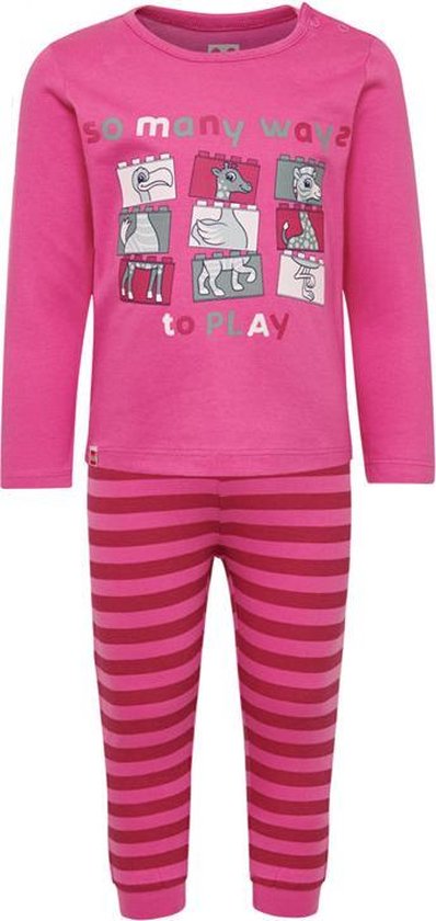 Lego duplo pyjama roze maat 86