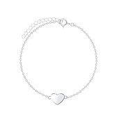 Joy|S - Zilveren hart armband