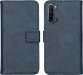 iMoshion Luxe Booktype Oppo Find X2 Lite hoesje - Donkerblauw