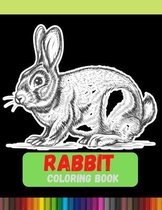 Rabbit Coloring Book: Adult Coloring Book