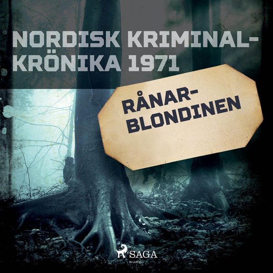 Rånarblondinen - cover