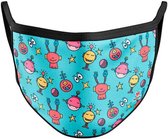 Robots child reusable mask