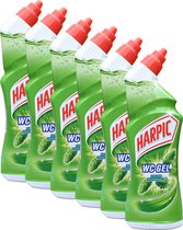 Harpic Active Fresh WC Gel - 750 ml - dennengeur - 6 flessen