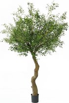 Kunst olijfboom 250 cm met olijven