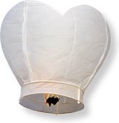 Wensballon Hart XL Wit 1 meter