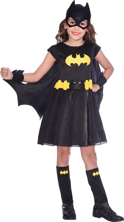 Kinderkostuum Batgirl Jurkje Officieel - 6-8 jaar