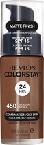 Revlon Colorstay Matte Finish Foundation - 450 Mocha (Combination/Oily Skin)
