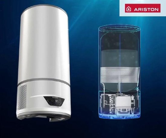 100 liter Ariston Hybride Elektrische Boiler Energie klasse A+ (€500,-  subsidie) | bol.com