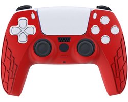 Playstation 5 (PS5) controller Hoesje - Rood - Cover - Hoesje - PS5 skin - PS5 Accessoires - Dualsense