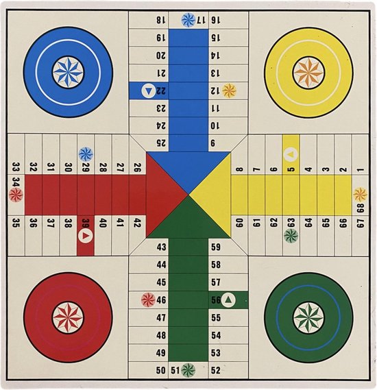 Thumbnail van een extra afbeelding van het spel BrainR | 18 in 1 Spellendoos - Spelletjes voor volwassenen - Spelletjes voor kinderen - Mens erger je niet - Mens erger je niet bordspel - Ganzenbord - Schaakbord - Schaakspel - Backgammon - Dammen - Damspel - Ludo - Ludospel - Chess - Ganzenspel