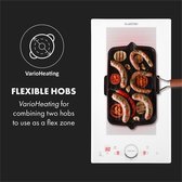 Bol.com Klarstein Delicatessa Slim Domino - Inductiekookplaat - 3500W - Inclusief Timer - Minimaal Energieverbruik - Meerdere Be... aanbieding