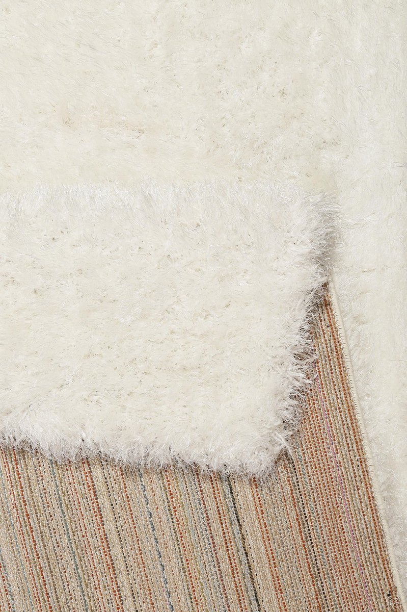 Hoogpolig Wit vloerkleed 200x290 Esprit