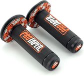 Handvatten voor Motor & Scooter | Oranje | ProTaper Handvat | Universele Gashendel | Rubber |