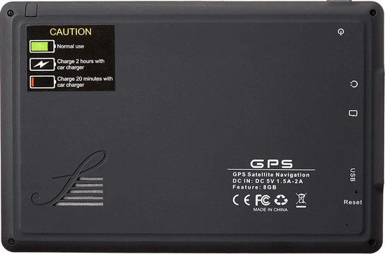 fascisme Bruin schommel TechU™ GPS Navigatiesysteem - Touchscreen 7 inch beeldscherm - 8GB 256MB  geheugen -... | bol.com