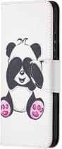 Panda beertje agenda wallet book case hoesje Nokia 3.4