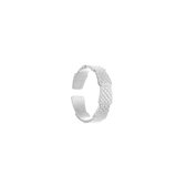 Ring perfect pattern zilver