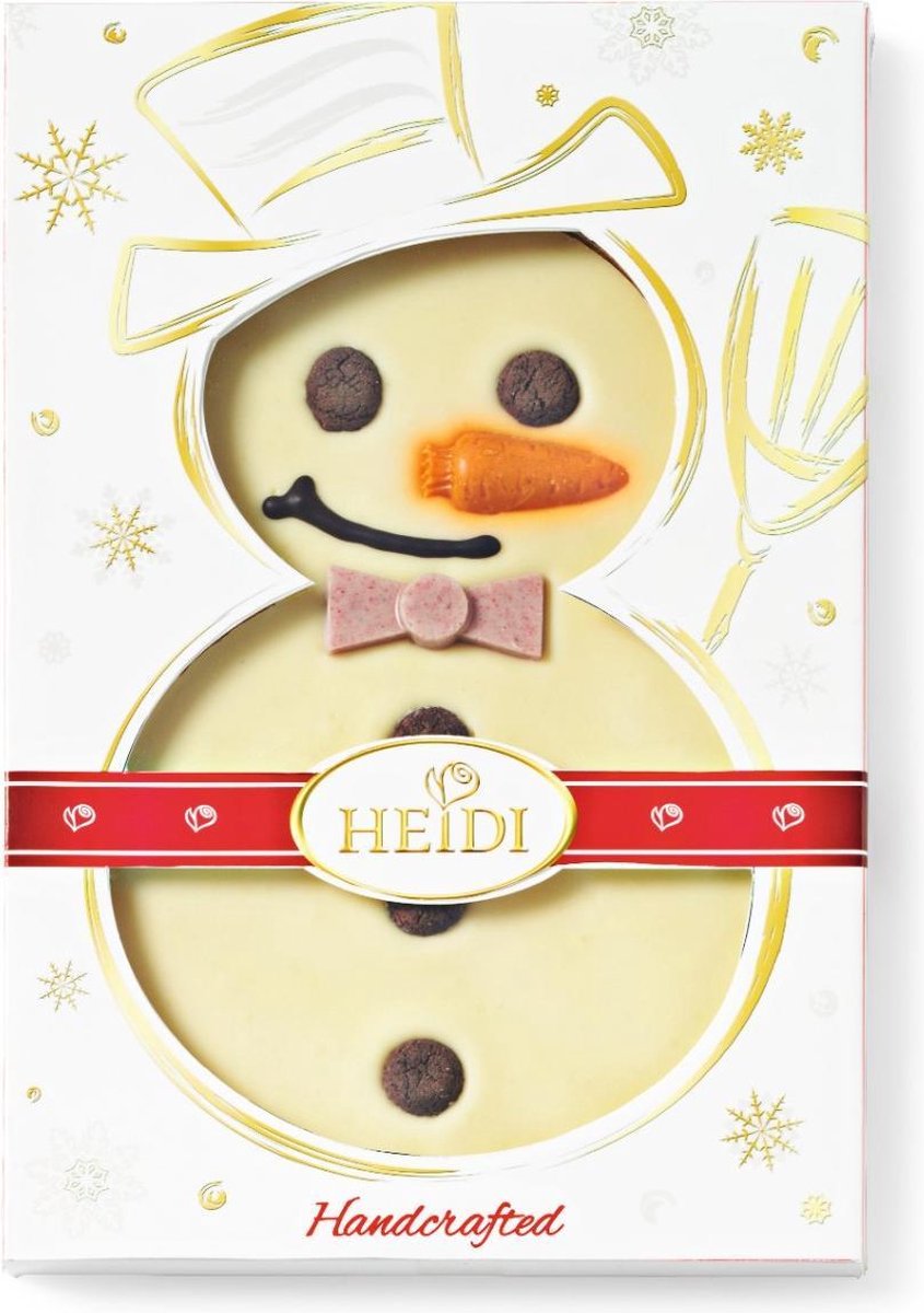 Шоколад heidi белый снеговик 100г (5941021012724)