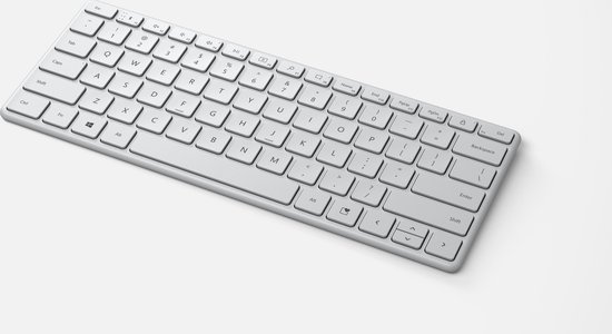 Eigen groentje Haven Microsoft Designer Compact - Draadloos toetsenbord - Wit | bol.com