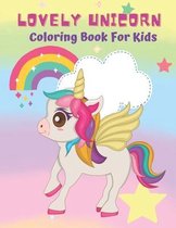 Lovely Unicorn Coloring Book For Kids