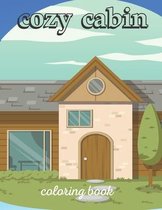 Cozy Cabins Coloring Book