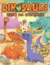 Dinosauri Libro Da Colorare 4-8 Anni