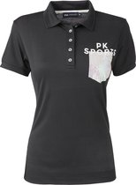 PK International Sportswear - Technische Polo k.m. - Idrigil - Onyx - L