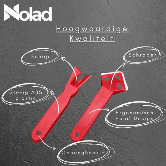 Nolad´s Kit verwijderaar Kitverwijderaars SiliconenkitVerwijderaar Kitremover