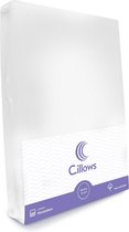 Cillows Jersey Hoeslaken - Hoeslaken 90x200 - 100% katoen - wit