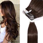 Tape In Extensions INDIA Mangalo 60cm 50gram 50cm #4 bruin