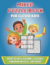 Mixed Puzzle Book for Clever Kids