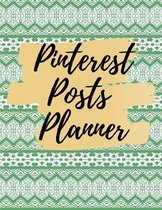 Pinterest posts planner