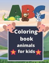 coloring book animals for kids ABC