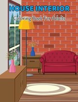 House Interior Coloring Book For Adults