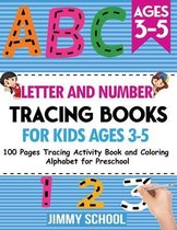 Letter and Number Tracing Books for Kids Ages 3-5