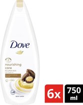 Dove Nourishing Care Douchegel - Triple Moisture Serum - 6 x 750ml