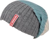 Shakaloha Gebreide Wollen Muts Heren & Dames Beanie Hat van merino wol zonder voering - Buxy Beanie MrnRv DarkHthr Unisex - One Size Wintermuts