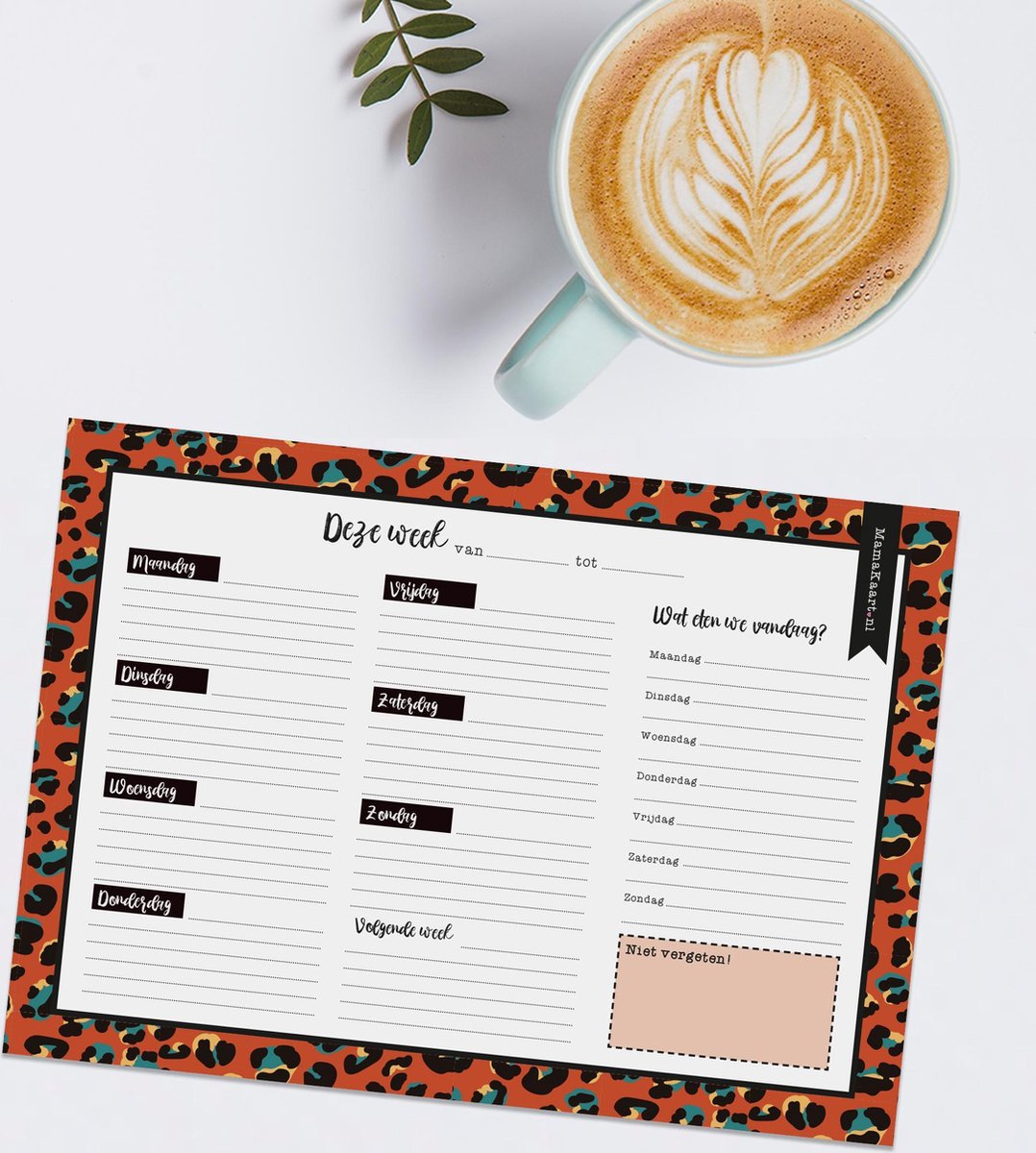 Weekplanner - MamaKaart.nl