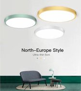 LED plafondlamp rond wit 3 in 1 kleur 36W dimbaar